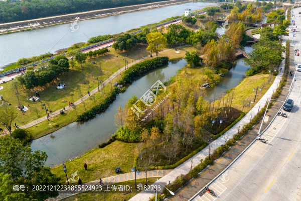 廣西蒙山縣濕地公園冬季風景