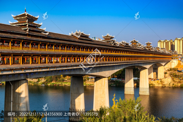 廣西三江宜陽(yáng)風(fēng)雨橋