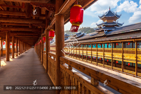 廣西三江宜陽(yáng)風(fēng)雨橋