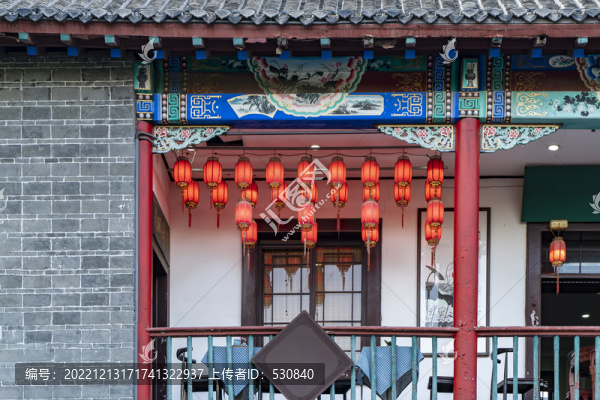 中式建筑雕梁畫棟