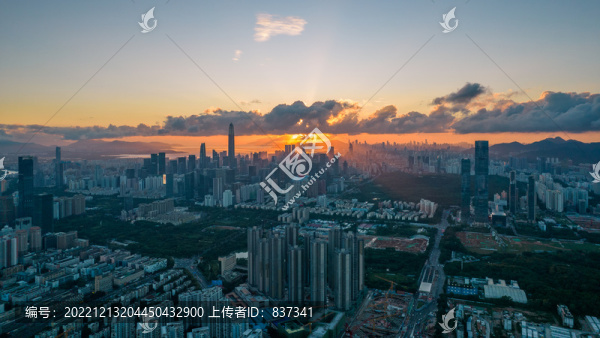 深圳晚霞