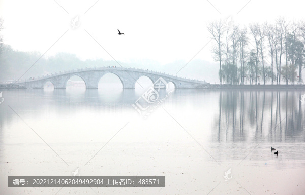 湖景