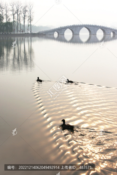 湖景