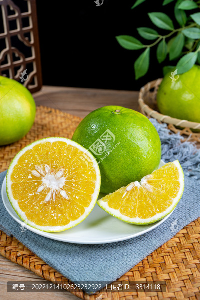 青皮葡萄柚