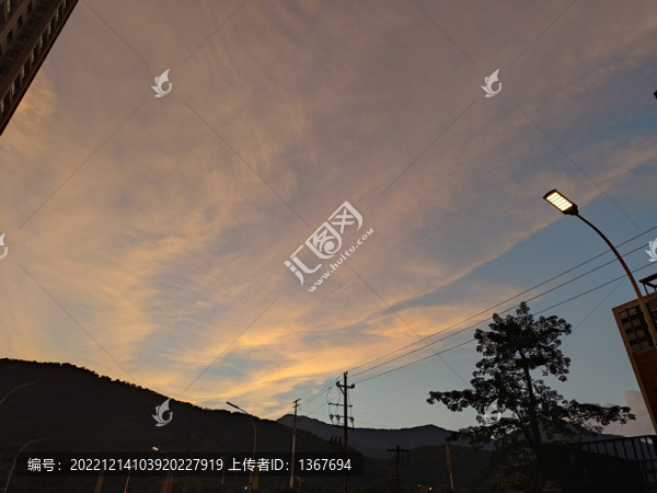 晚霞
