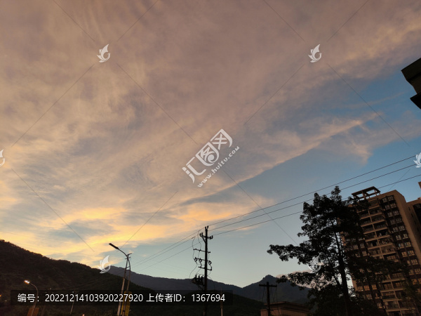 晚霞