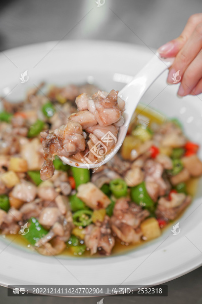 鮮椒牛蛙饞嘴蛙跳跳蛙