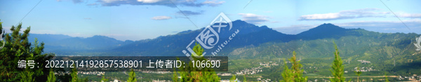 秦嶺北麓藍(lán)田段