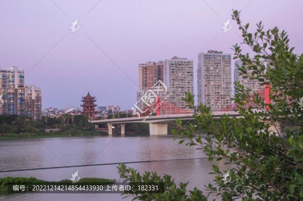 漳州江濱城市景觀
