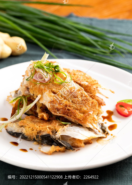 拍姜煎焗魚嘴