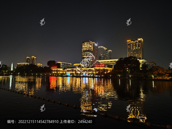 千燈湖公園夜景