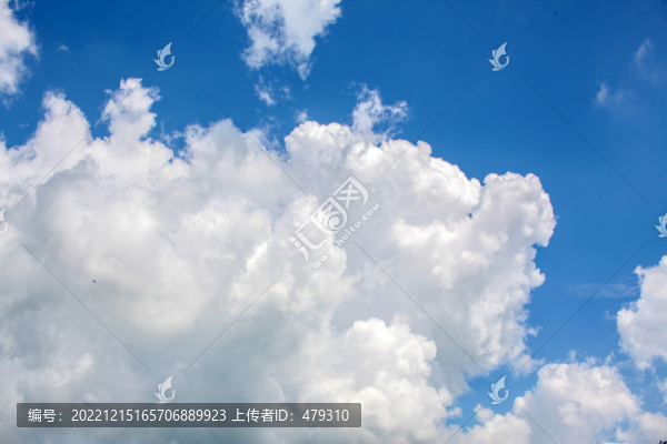 藍天白云