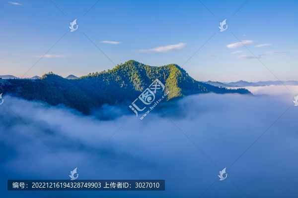 歙縣石潭云海