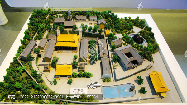 蕪湖廣濟(jì)寺全景模型