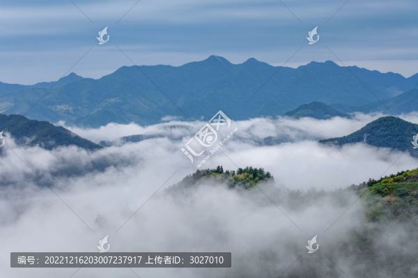 歙縣石潭云海