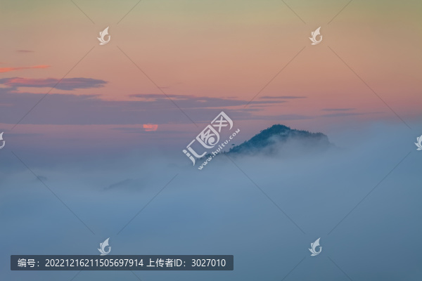 歙縣石潭云海