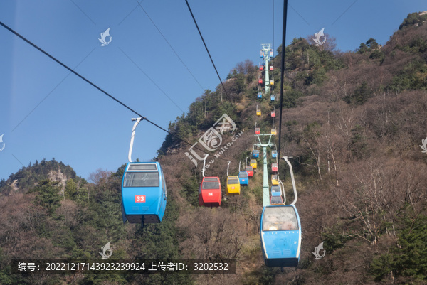 西安朱雀國家森林公園索道