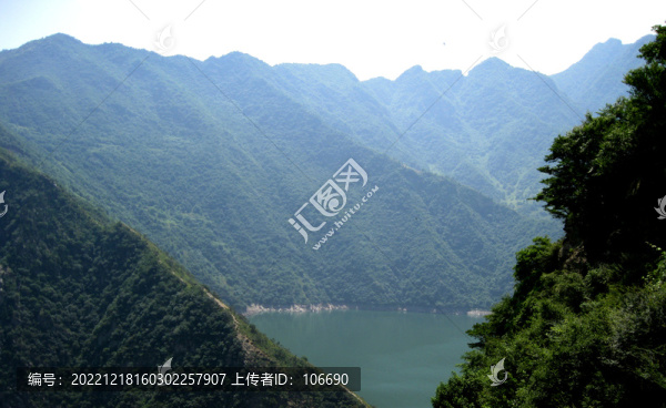 秦嶺山黑河