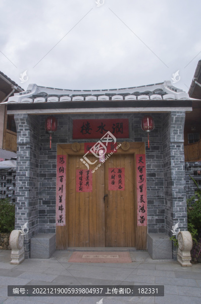 中國風(fēng)大門