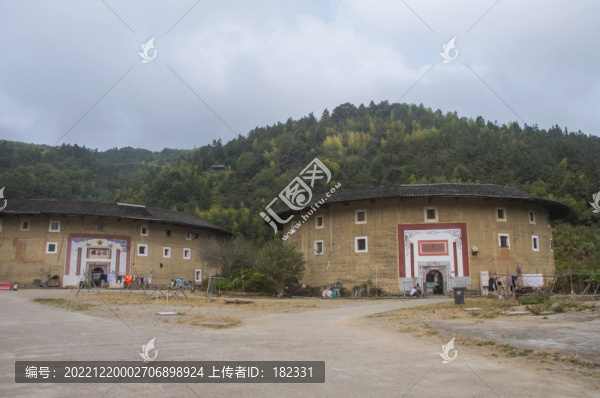 河坑裕昌樓裕興樓建筑風光