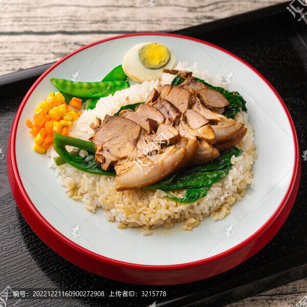 鹵豬蹄飯