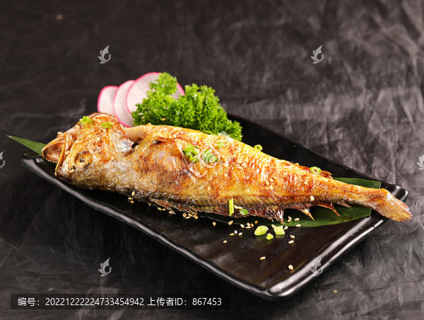 烤黃花魚(yú)