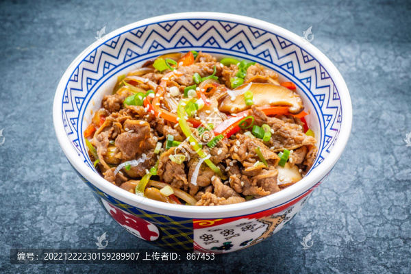 日式肥牛井