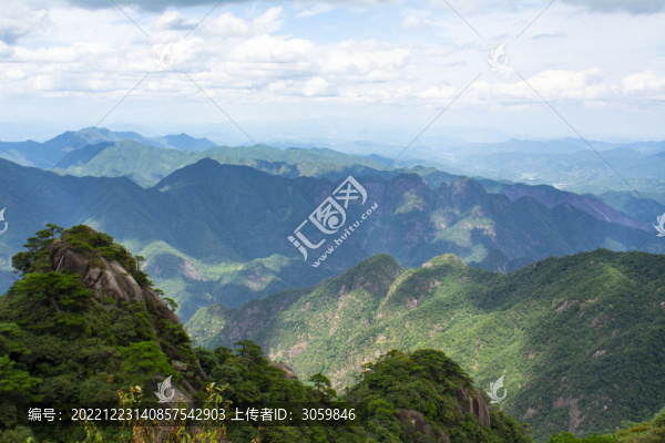 江西上饒三清山