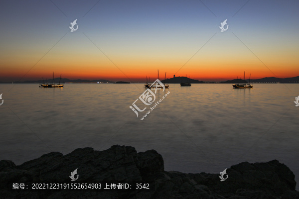 太湖落日
