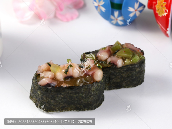芥末章魚壽司