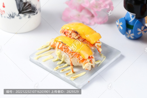 芝士火炙蝦壽司