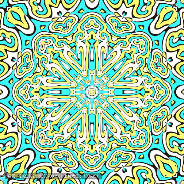 對稱花紋