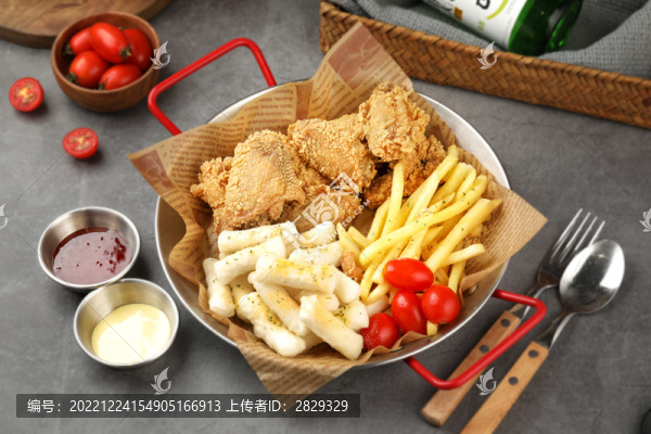 韓式炸雞拼盤