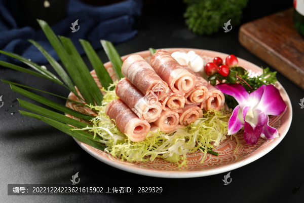五花肉卷