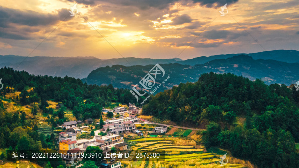大山村落