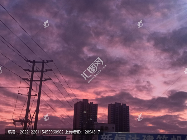 晚霞