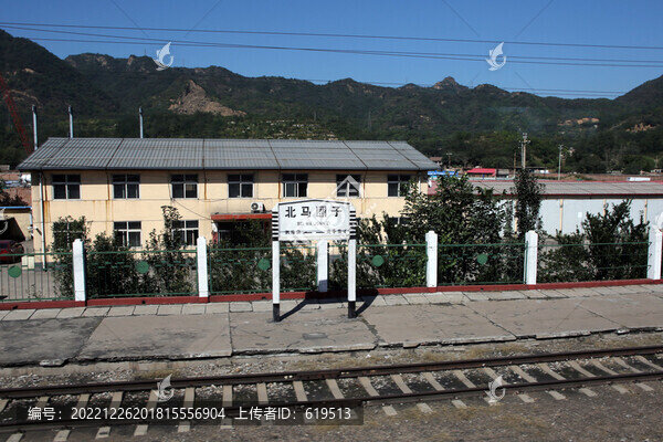 京承鐵路承德北馬圈子站站牌