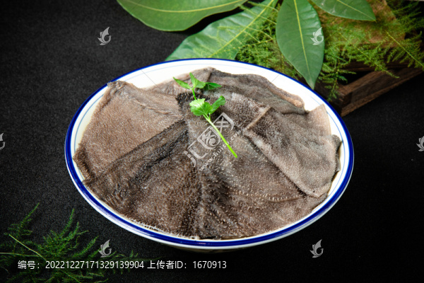 火鍋菜品脆毛肚