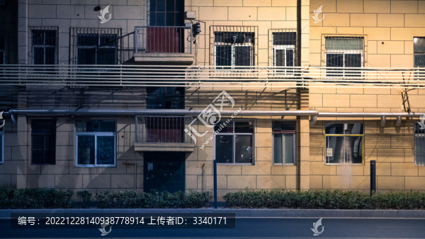 老城區(qū)的街邊住宅