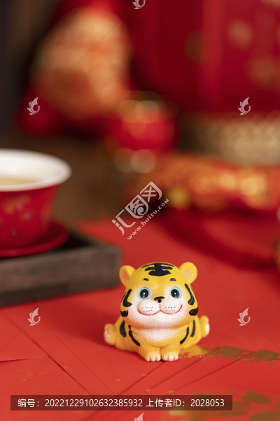 可愛(ài)老虎創(chuàng)意虎年春節(jié)圖片