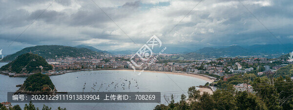西班牙圣塞瓦斯蒂安全景