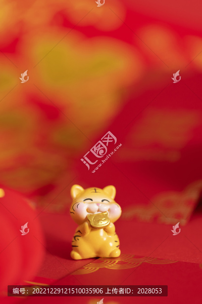小老虎創(chuàng)意虎年春節(jié)圖片
