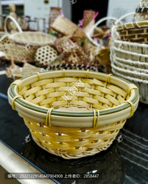 竹編手工藝品