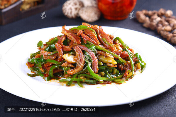 青椒炒豬肚