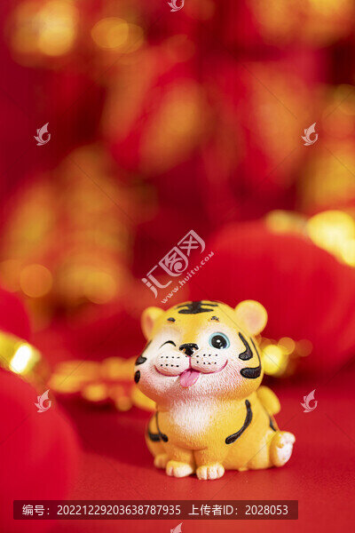 虎年春節(jié)老虎創(chuàng)意海報(bào)