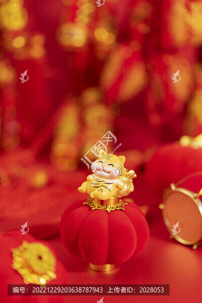 新年春節(jié)老虎創(chuàng)意圖片