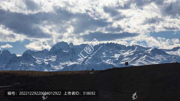 甘孜彩林雪山紅葉攝影天堂23