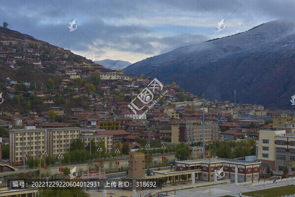 甘孜彩林雪山紅葉攝影天堂32