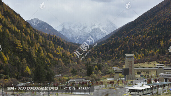 甘孜彩林雪山紅葉攝影天堂39