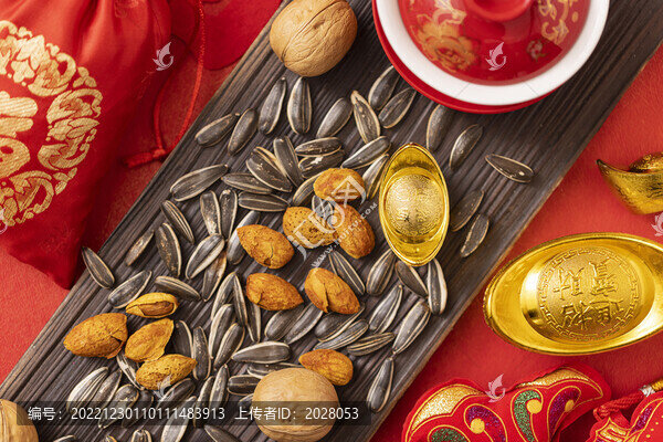 春節(jié)素材新年喜慶紅火背景